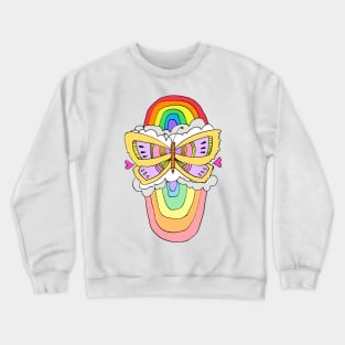 Double Rainbow Crewneck Sweatshirt